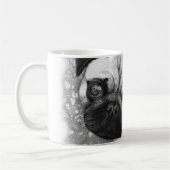 Mops-Welpen-Hundekunst Kaffeetasse (Links)
