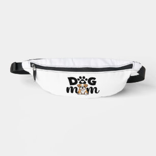 Mops-Welpen-Hundemutter Hundeliebhaber Bauchtasche
