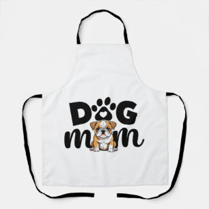 Mops-Welpen-Hundemutter Hundeliebhaber Schürze