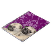 Mops Welpen Notizblock (Linke Seite)