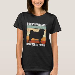 Mops Welpen sind meine Lieblingslieder, die Hausti T-Shirt