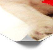 Mops Welpenposter Poster (Ecke)