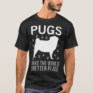 Mops Welt Süße Mops Liebhaber T-Shirt
