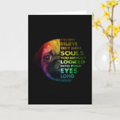 Mops, wenn Sie nicht glauben, dass sie Soule Mops Karte (Gelbe Blume)