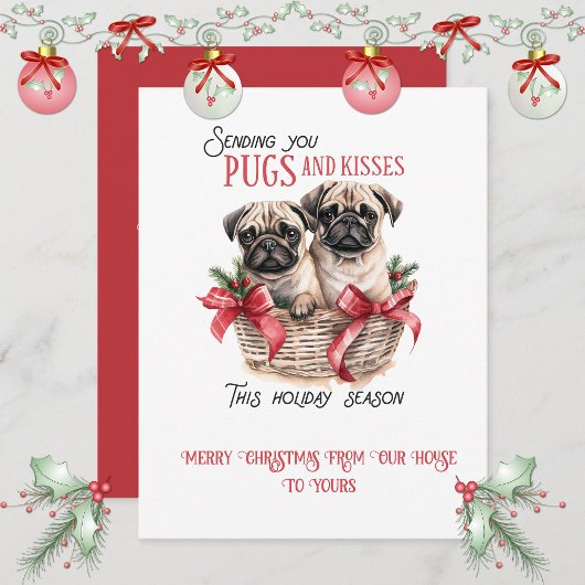 Mops Whimsical Weihnachten |