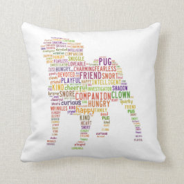 Mops-Wolken-Kissen Kissen