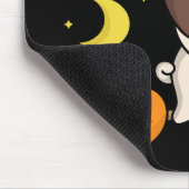 Mops-Zauberer-Mauspad Mousepad (Ecke)