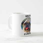 MOPS-ZEIT! KAFFEETASSE (Vorderseite Links)