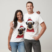 Mops zu Weihnachten T-Shirt (Unisex)