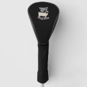 Mops Zuhause Golf Headcover (Vorderseite)