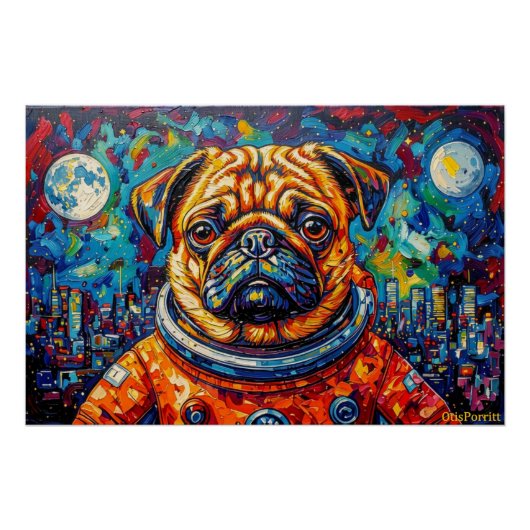 MOPSASTRONAUT - KOMMT HEIM 20 POSTER (Vorderseite)
