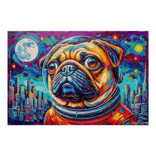 MOPSASTRONAUT - KOMMT NACH HAUSE 16 POSTER (Vorderseite)