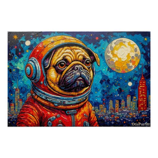 MOPSASTRONAUT - KOMMT NACH HAUSE 2 POSTER (Vorderseite)