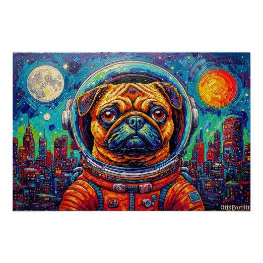 MOPSASTRONAUT - KOMMT NACH HAUSE 5 POSTER (Vorderseite)