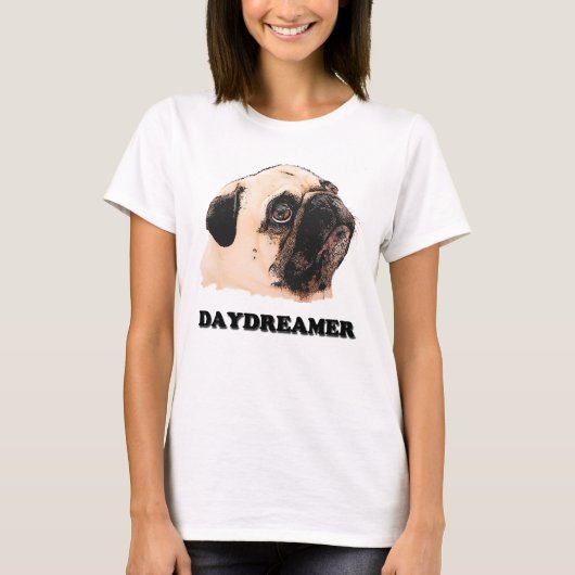 MopsDaydreamer T-Shirt (Vorderseite)