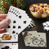 Möpse an spielkarten (In Situ)