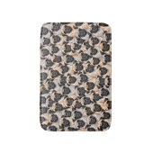 Möpse Badematte (Vorderseite Vertikal)