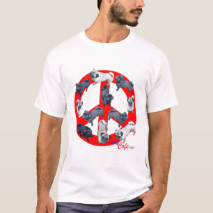 Möpse für Friedenst-shirt T-Shirt