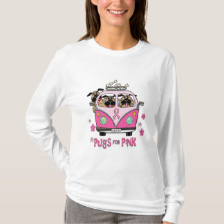 Möpse für rosa T-Shirt