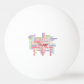 Möpse gegen Trumpf Tischtennisball (Rückseite)