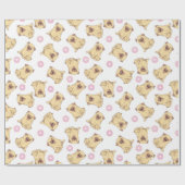 Möpse Geschenkpapier (Flach)