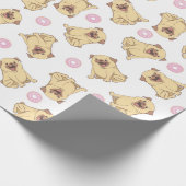 Möpse Geschenkpapier (Ecke)
