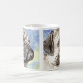 Möpse-Hund-Tassen Kaffeetasse (Mittel)
