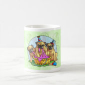 Möpse Kaffeetasse (Mittel)