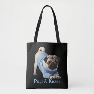 Möpse & Küsse: Ansprechendes Mops-Design Tasche