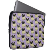 Möpse Laptopschutzhülle (Vorne Rechts)