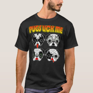 Möpse lecken mich Mops Leckereien Mops Freunde Hun T-Shirt