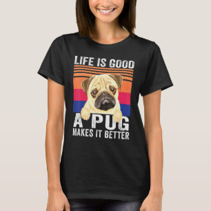 Möpse machen Ihr Leben gut Vintage T-Shirt