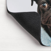 Möpse nicht mit mir, einem lustigen Hundepuff Mousepad (Ecke)