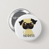 Möpse u. Küsse Button (Vorne & Hinten)