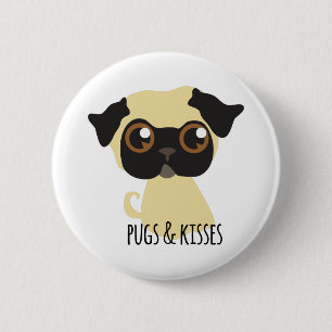 Möpse u. Küsse Button