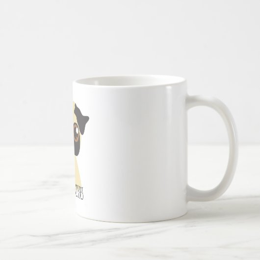 Möpse u. Küsse Kaffeetasse (Rechts)