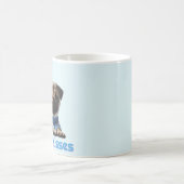 Möpsen & Kisses Kaffeetasse (Mittel)