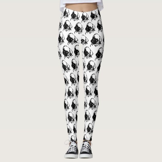 Möpsen Leggings (Vorderseite)