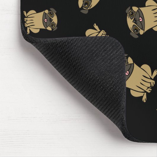 Möpsen! Mousepad (Ecke)