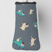 Möpsen Muster, Hunde Regel! Golf Headcover (Rotieren 90)