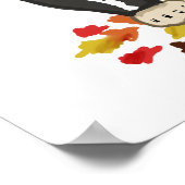 Möpsen-Poster für benutzerdefinierte Trick- oder T Poster (Ecke)