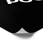 Möpsen und Kisses Funny Mops Doggy Pub Dark BG Poster (Ecke)