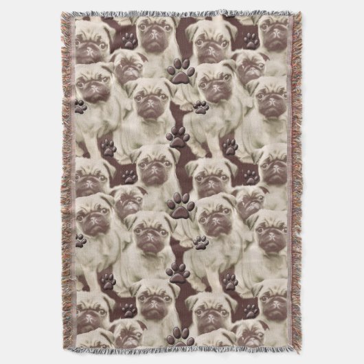 Möpsen- und Pfahlwurzel Decke (Vorderseite Vertikal)