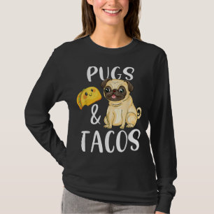 Möpsen und Tacos Funny Mops und Tacos Gift Funny D T-Shirt