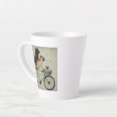Möpsen zum Fahrrad Milchtasse (Linke Ecke)