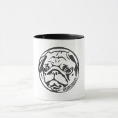 Mopsgesichts-Tasse Tasse (Zentrum)