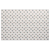 Mopsherz Stoff (Fat Quarter (45,7 x 55,9 cm))