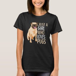 Mopshund-Bekleidung Für Mopshund-Besitzer Mädchen  T-Shirt