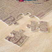 Mopshunddigital-Kunst Puzzle (Seite)