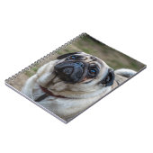 Mopshundenotizbuch Notizblock (Linke Seite)